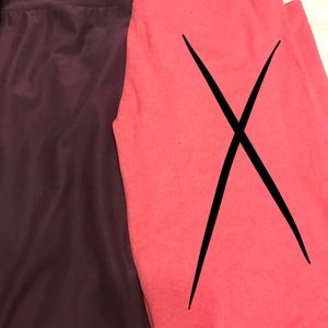 Lularoe plum leggings